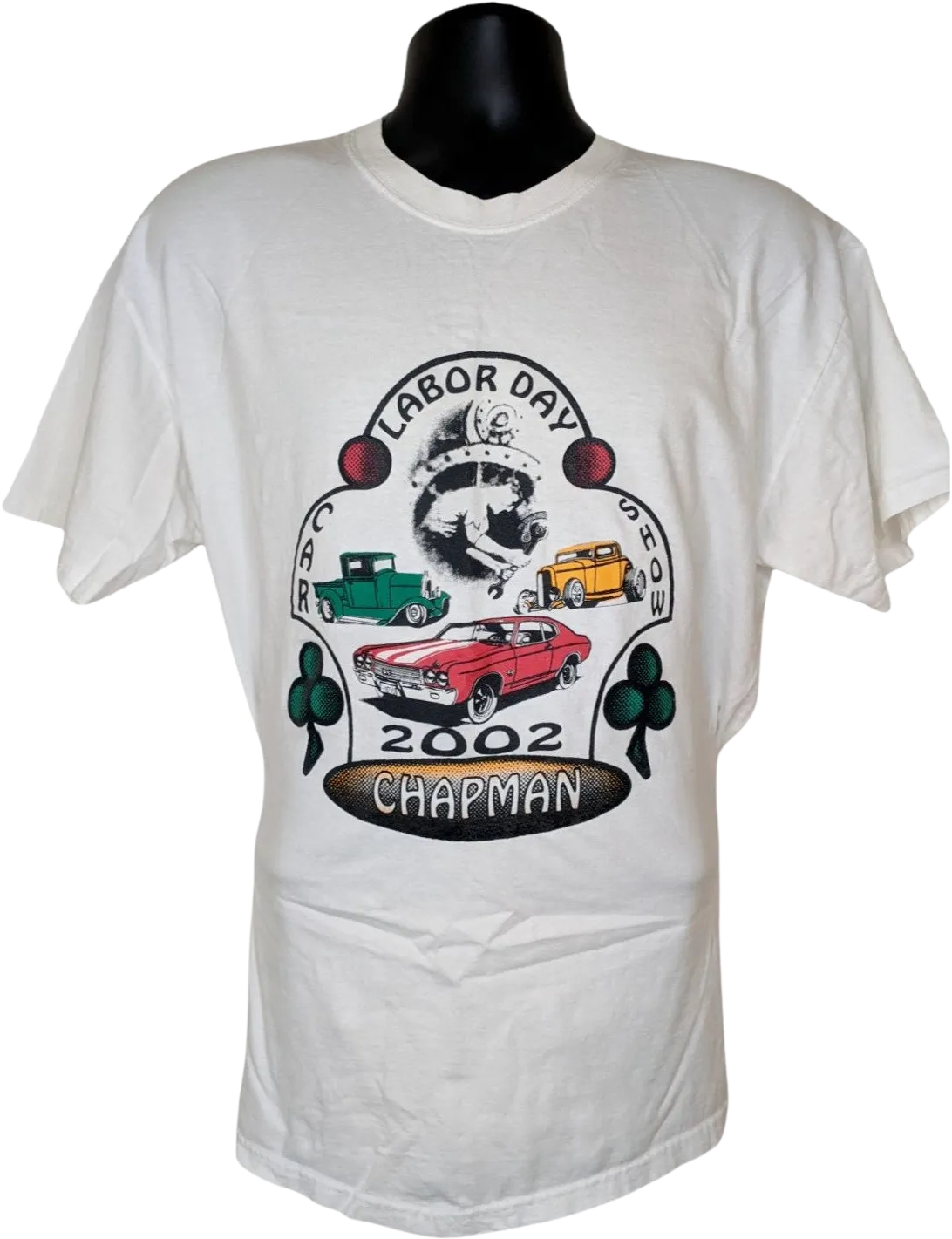 00s 2002 Labor Day Car Show T-Shirt