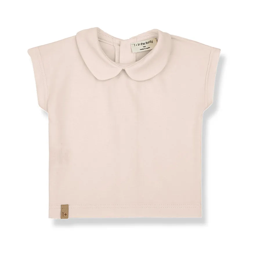 1   IN FAMILY LUNA BLUSH TSHIRT SET