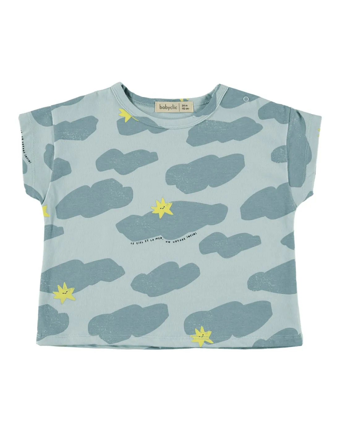 BABYCLIC CIEL AGUA TSHIRT SHORT SET