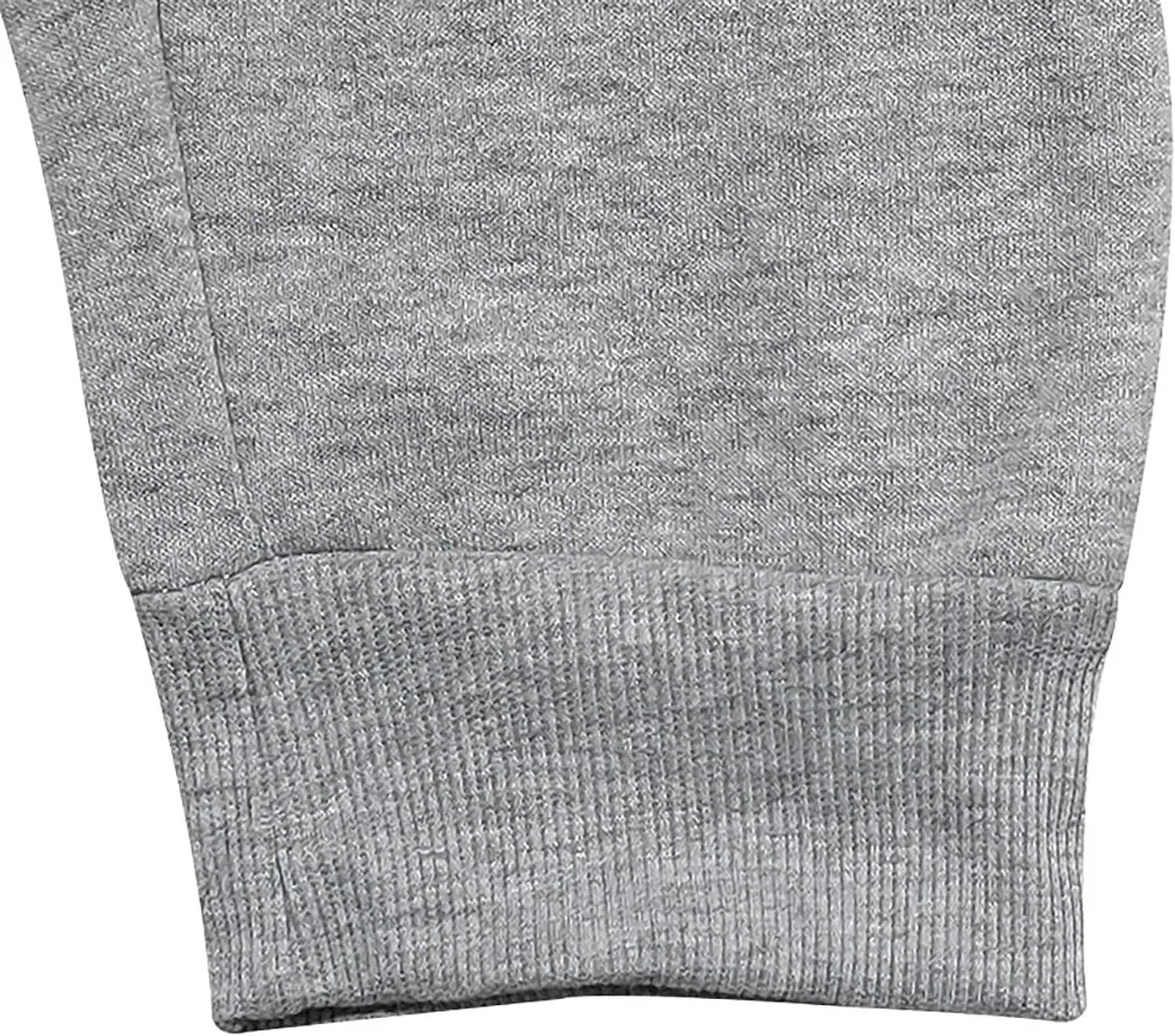 Baggy Cargo Sweatpants for Men Drawstring Waist Fleece Lined Joggers with Pockets Soft Athletic Workout Track Pants