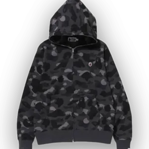 BAPE Black Color Camo Hoodie