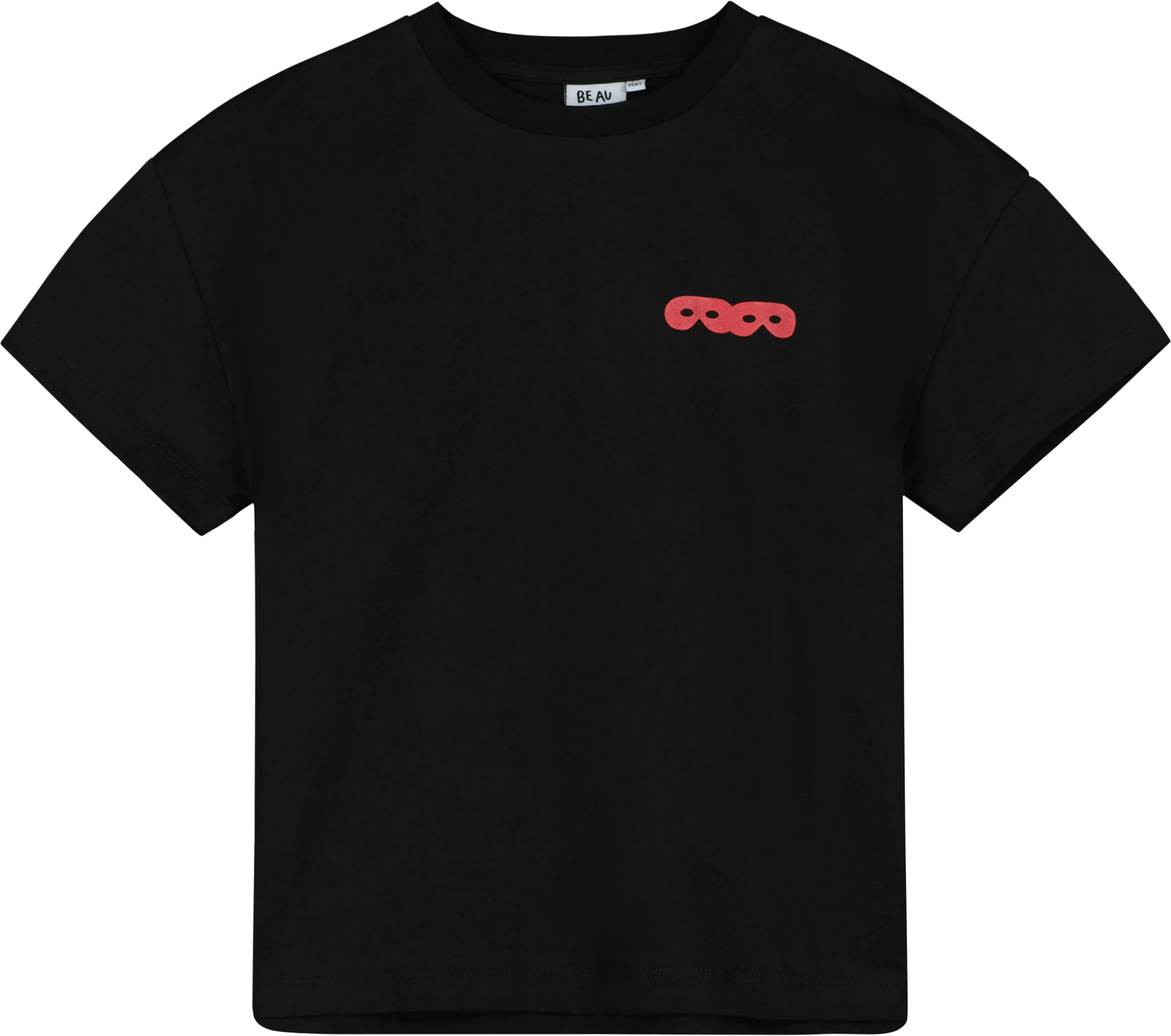 BEAU LOVES BLACK OVERSIZED "ADVENTURE" TSHIRT