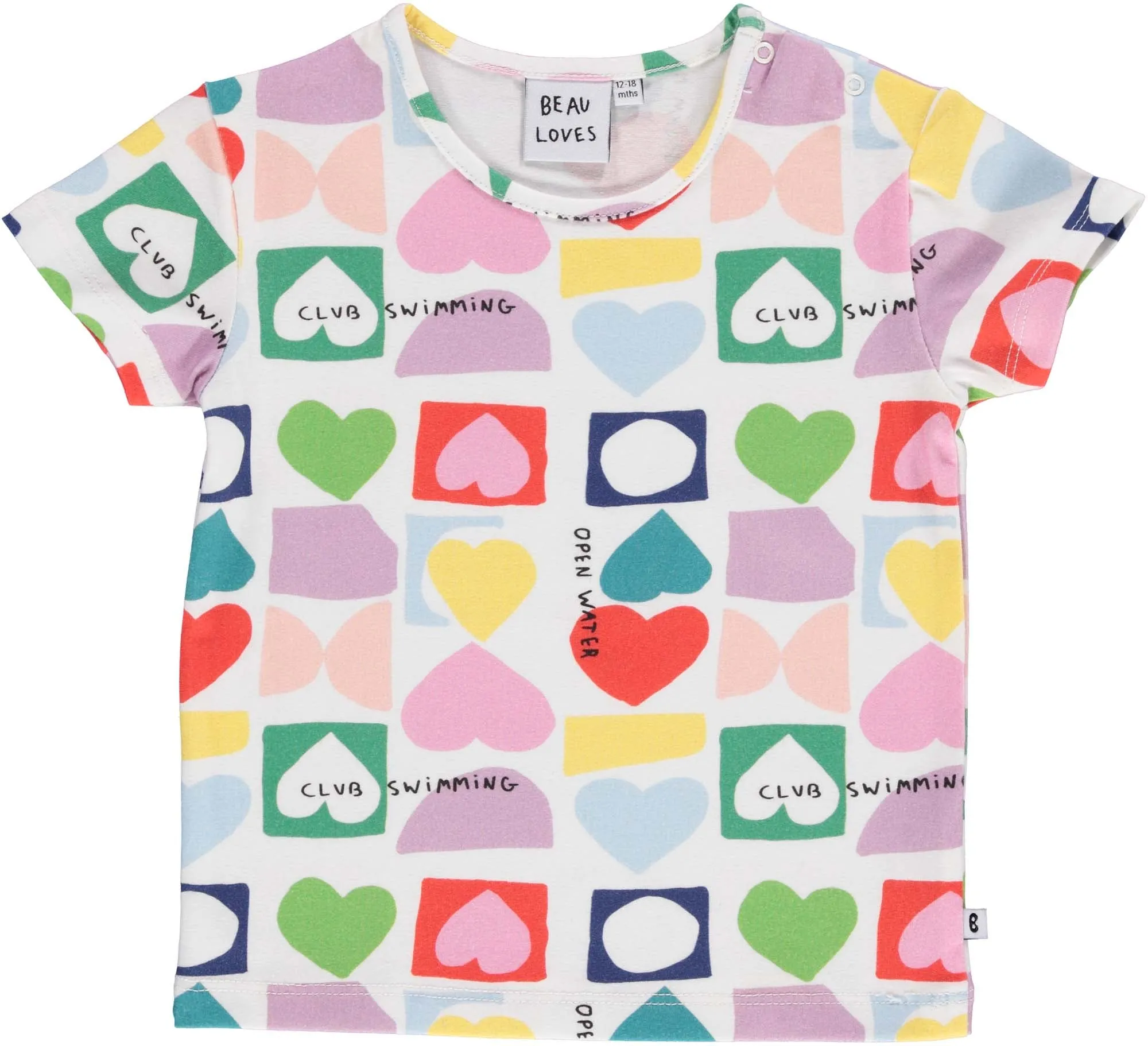 BEAU LOVES HEARTS TSHIRT
