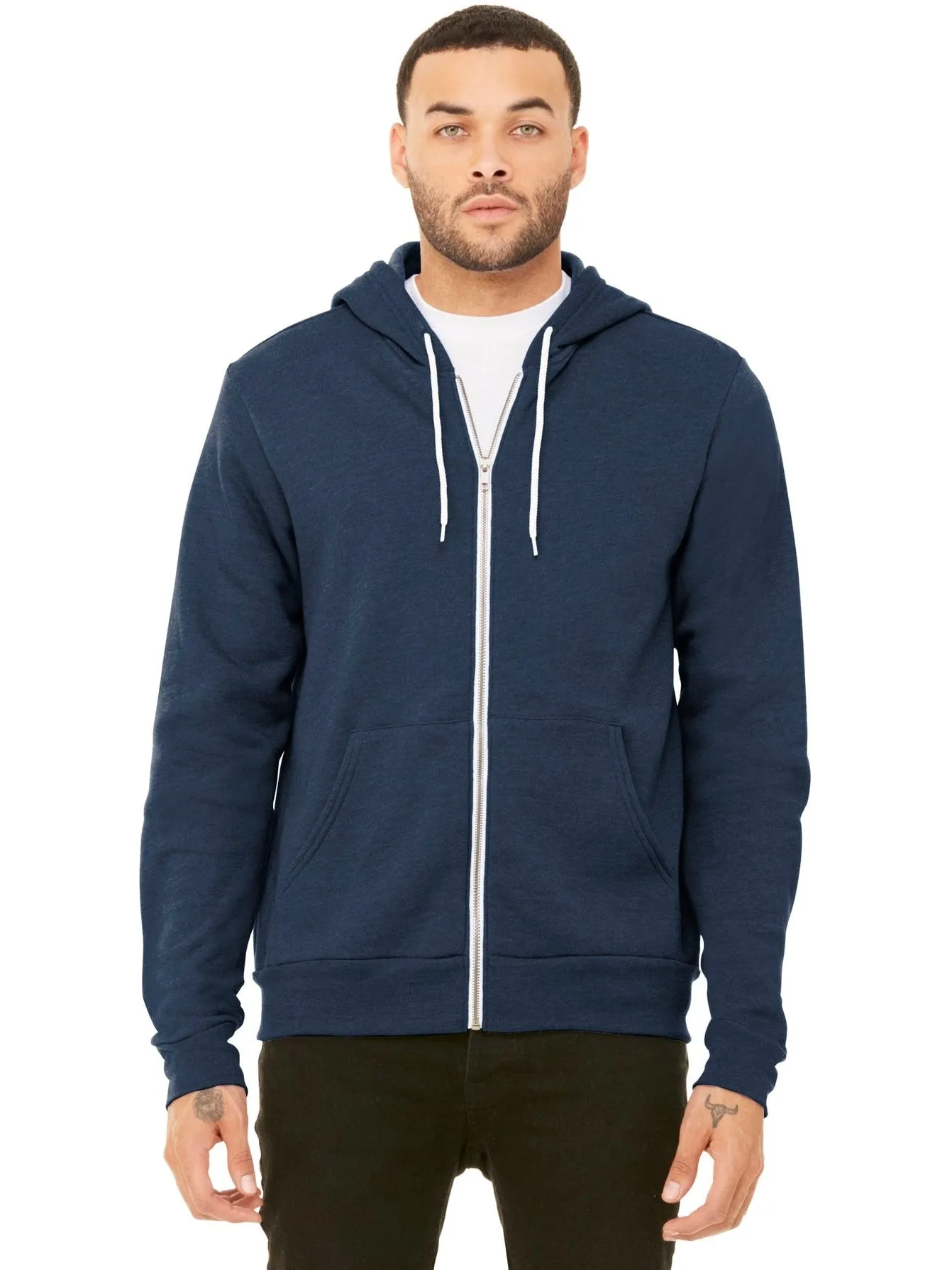 Bella Canvas Sponge Fleece Full-Zip Hoodie