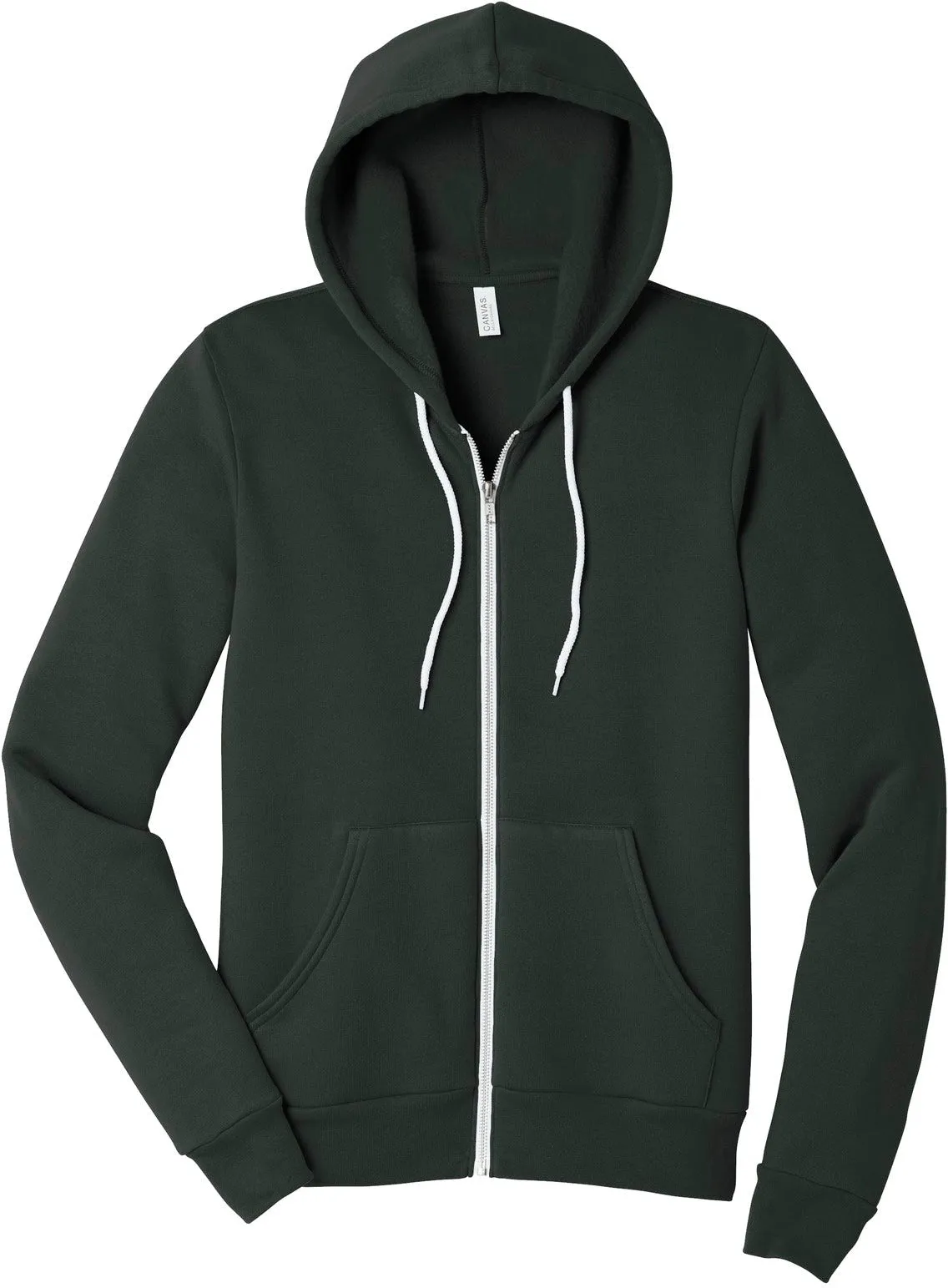 Bella Canvas Sponge Fleece Full-Zip Hoodie