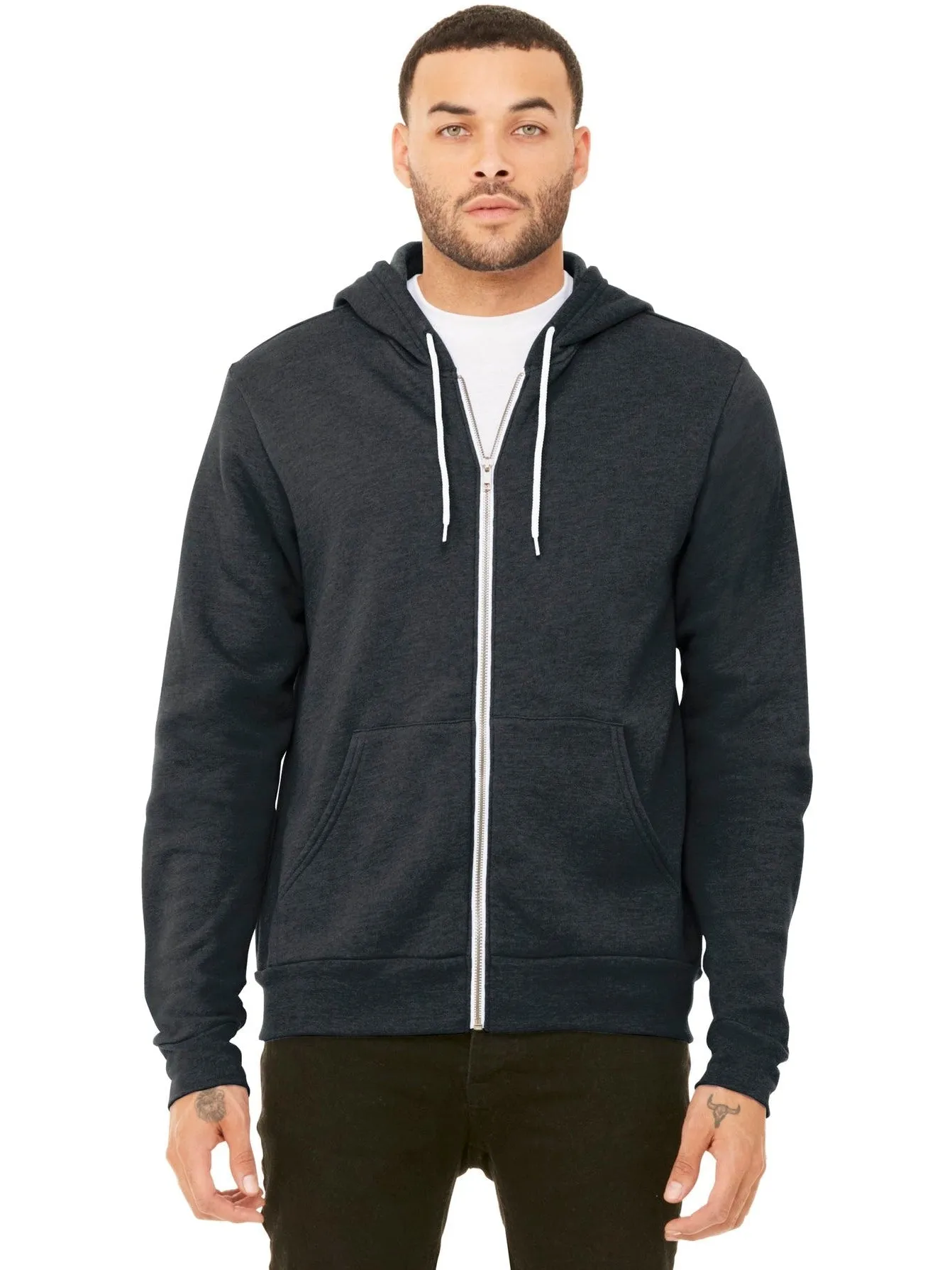 Bella Canvas Sponge Fleece Full-Zip Hoodie