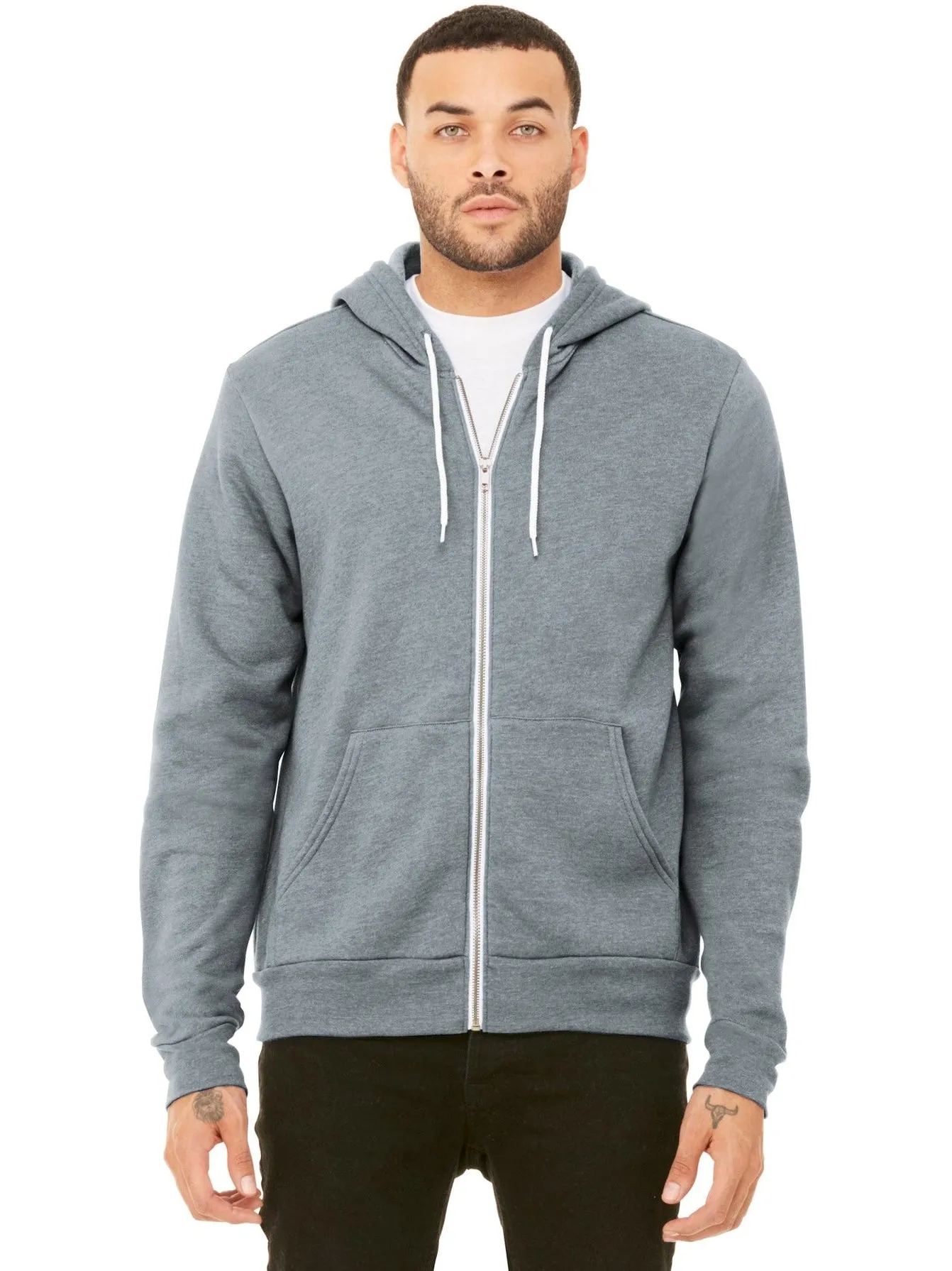 Bella Canvas Sponge Fleece Full-Zip Hoodie