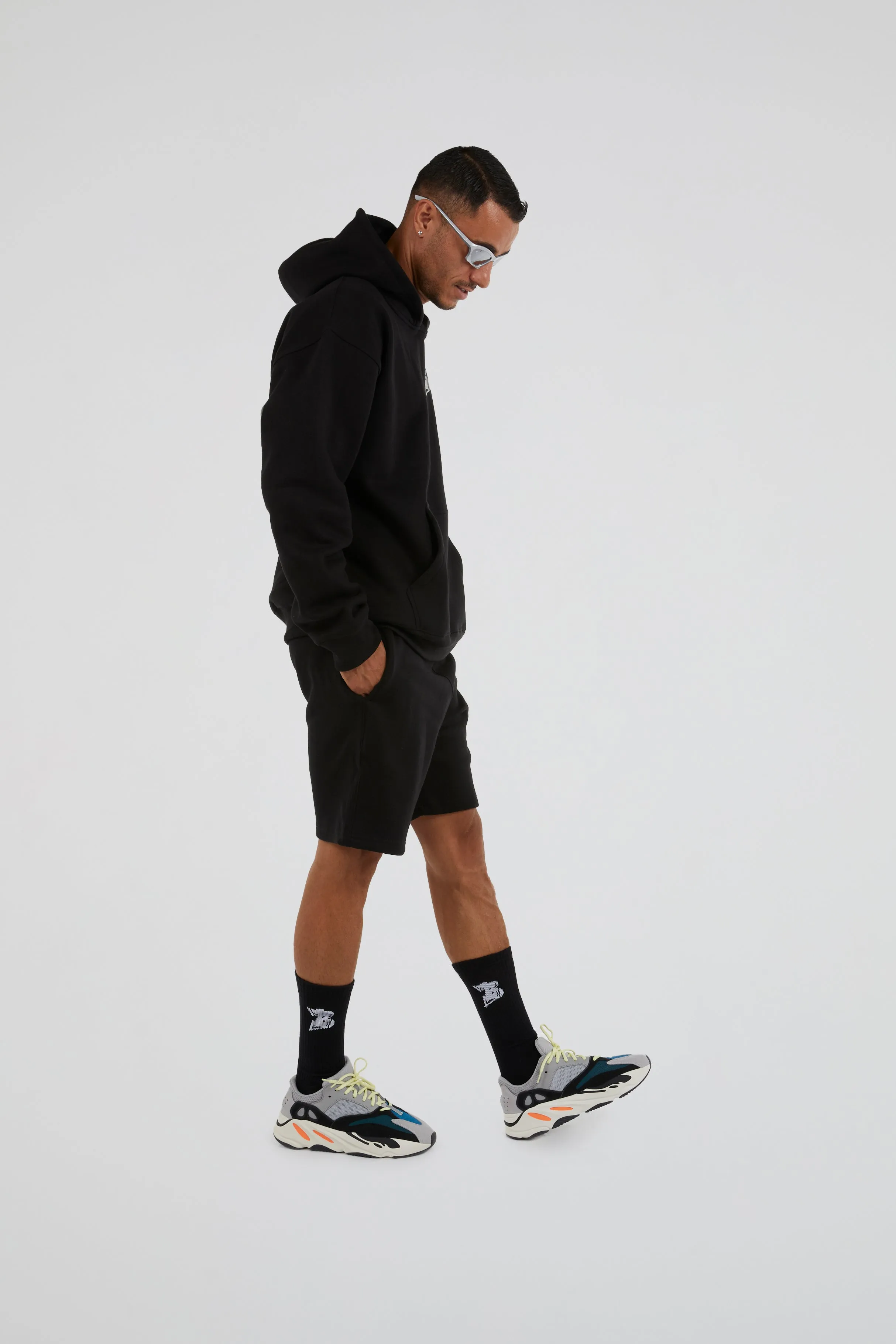 Bhype Society - Bhype Logo Essentials Black Hoodie