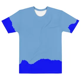 blue motley Men's T-shirt