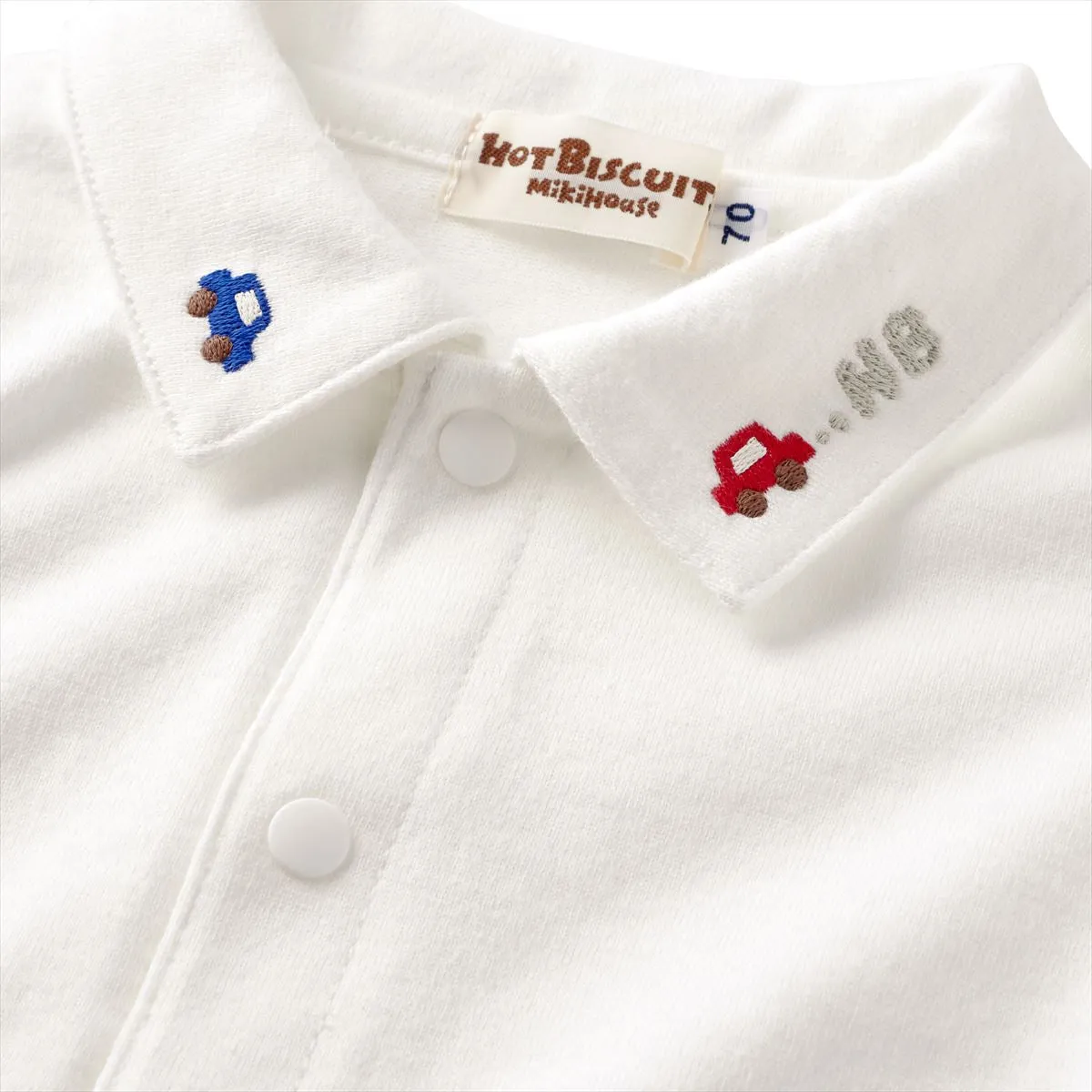 Car Collar Long-Sleeve Polo Shirt