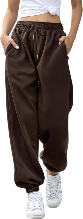 Cinch Bottom Sweatpants for Women with Pockets