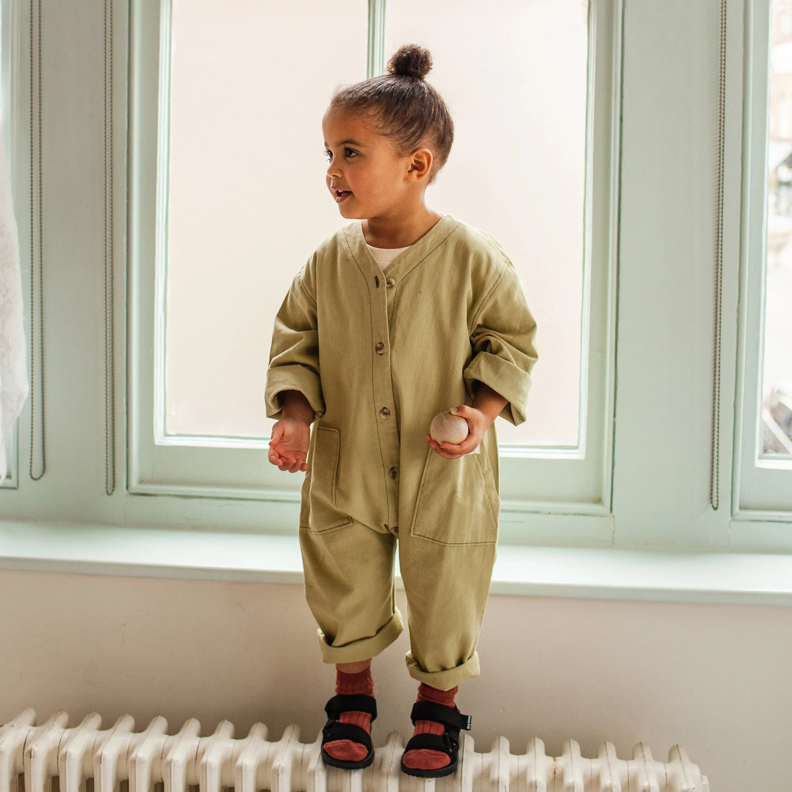 Claude x Ando Overalls Sage