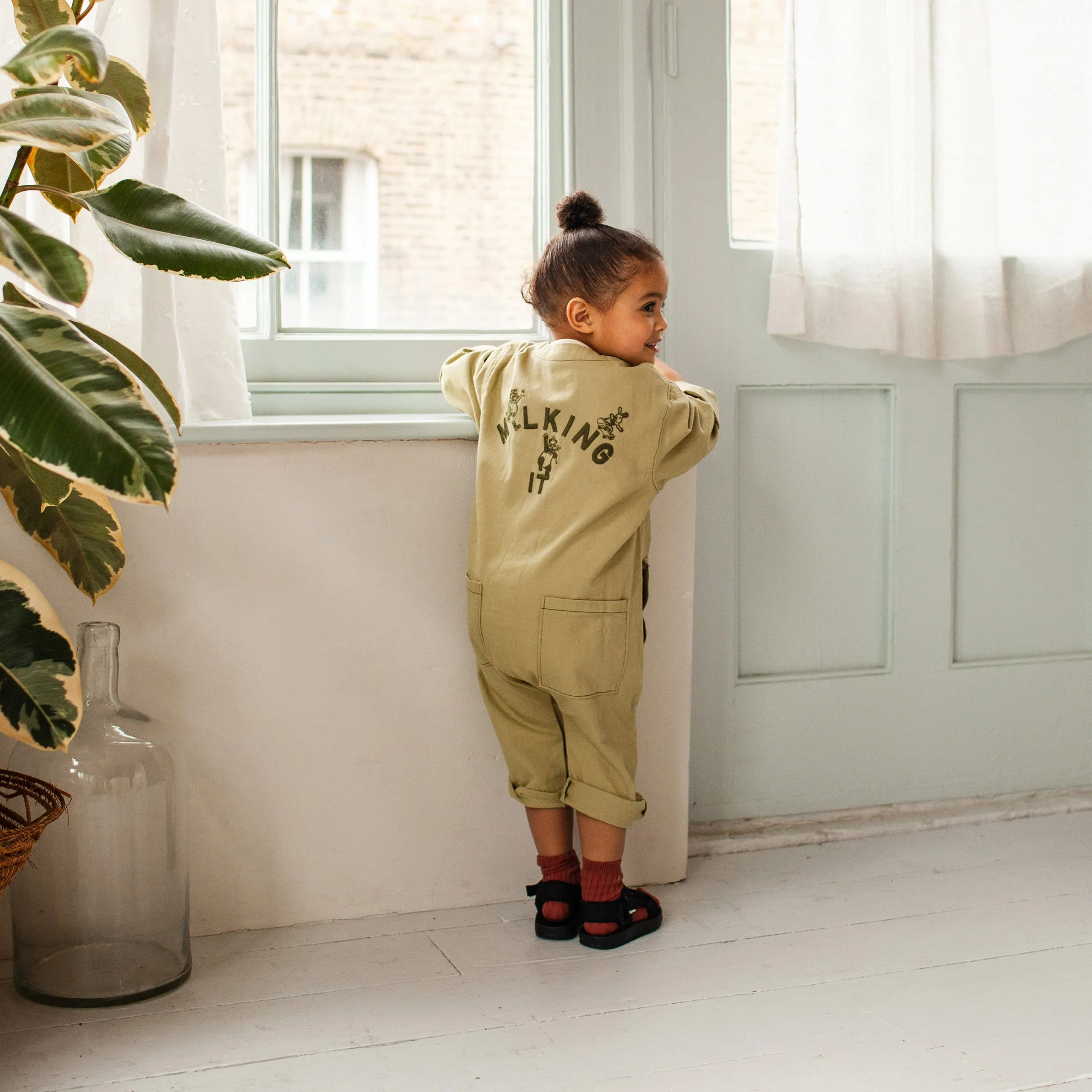 Claude x Ando Overalls Sage