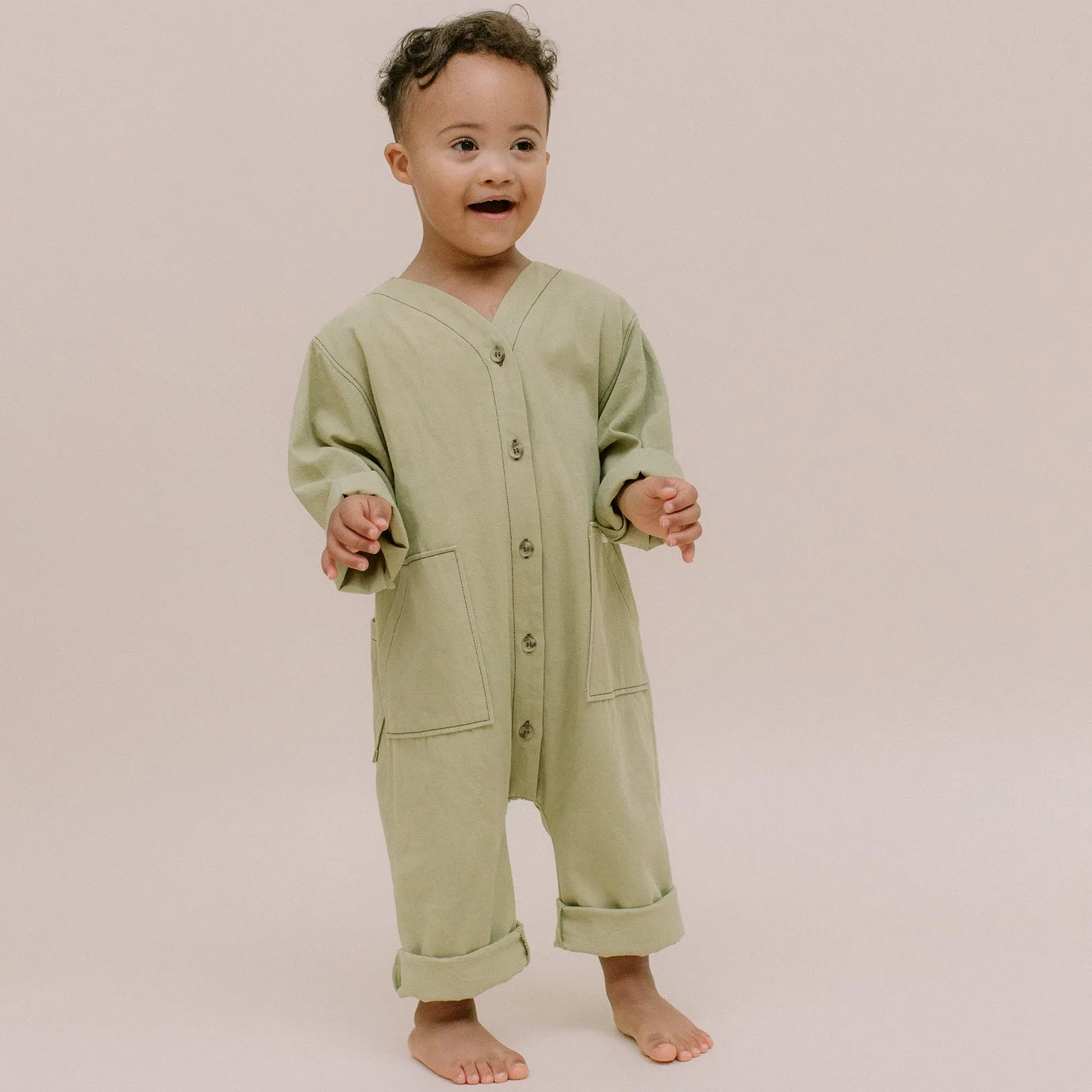 Claude x Ando Overalls Sage