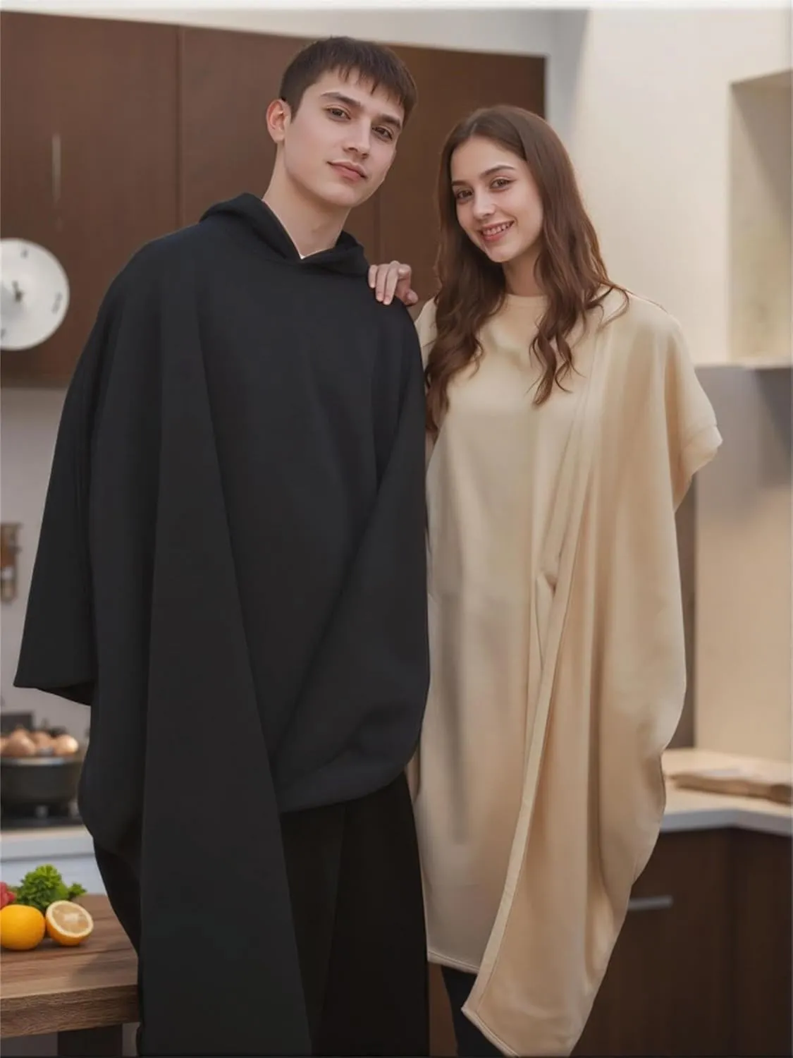 Cloak Hoodie Arcane Hoodie Blanket Cloak, Unisex Oversized Loose Fit