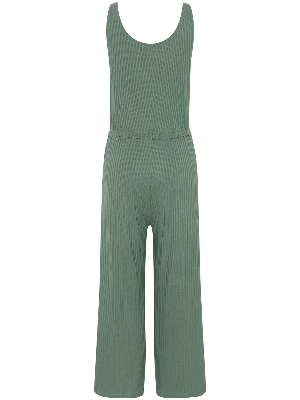 Detto Fatto jumpsuit, dark green