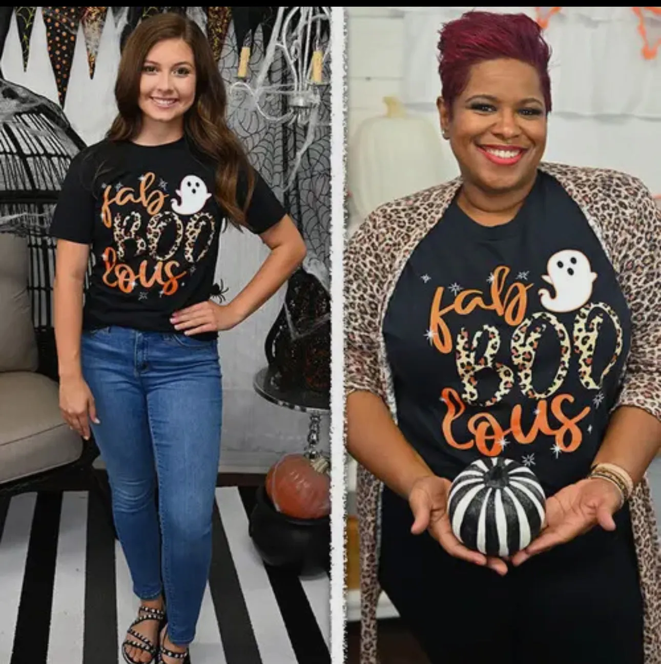 FAB BOO LOUS Halloween Tshirt