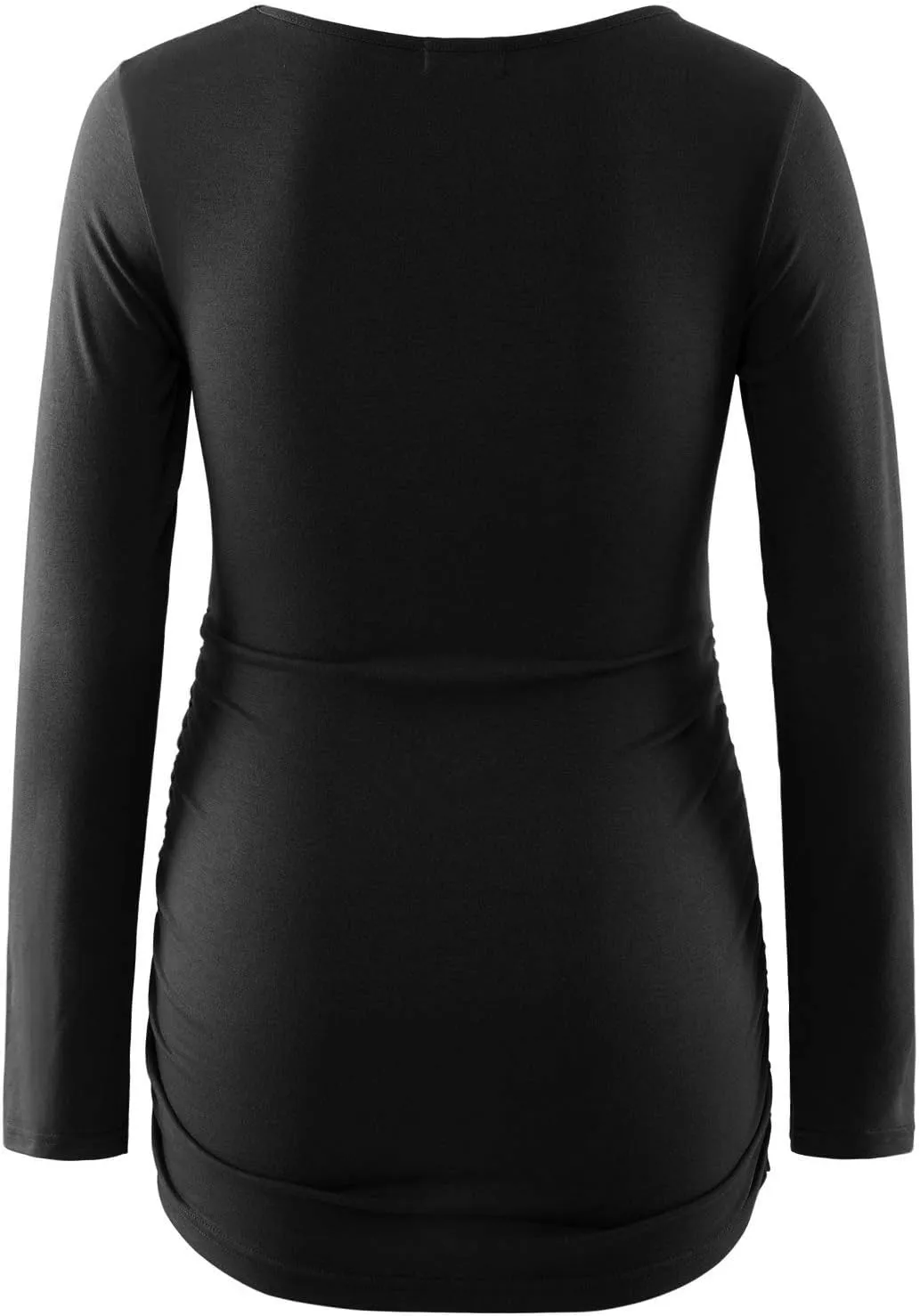 GINKANA Women's Baseball Crew Neck Flower Raglan Sleeve Maternity T-Shirt Top Pregnancy Shirt