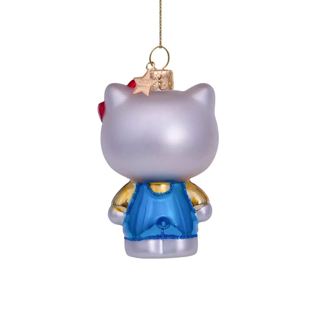 Hello Kitty with Blue Outfit Ornament