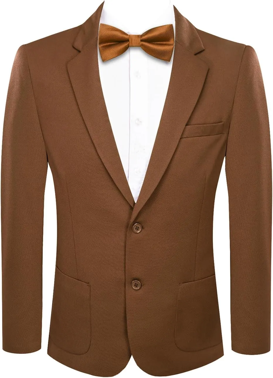 Hi-Tie Mens Blazer Jacket One Button Suit Silk Satin Light Weight Suit Paisley Solid Casual Sport Coats Tuxedo Jacket