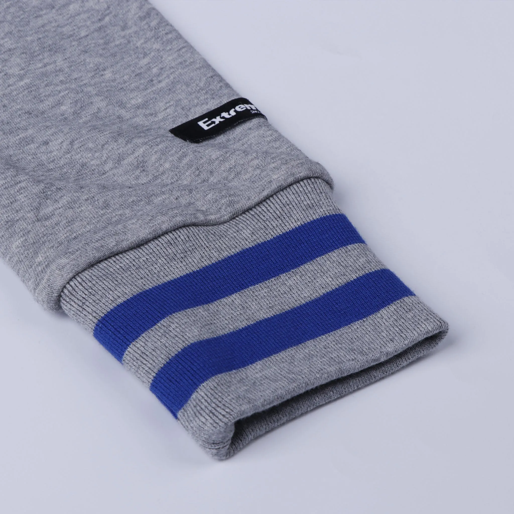 High Neck Dual-Zip Sweatshirt