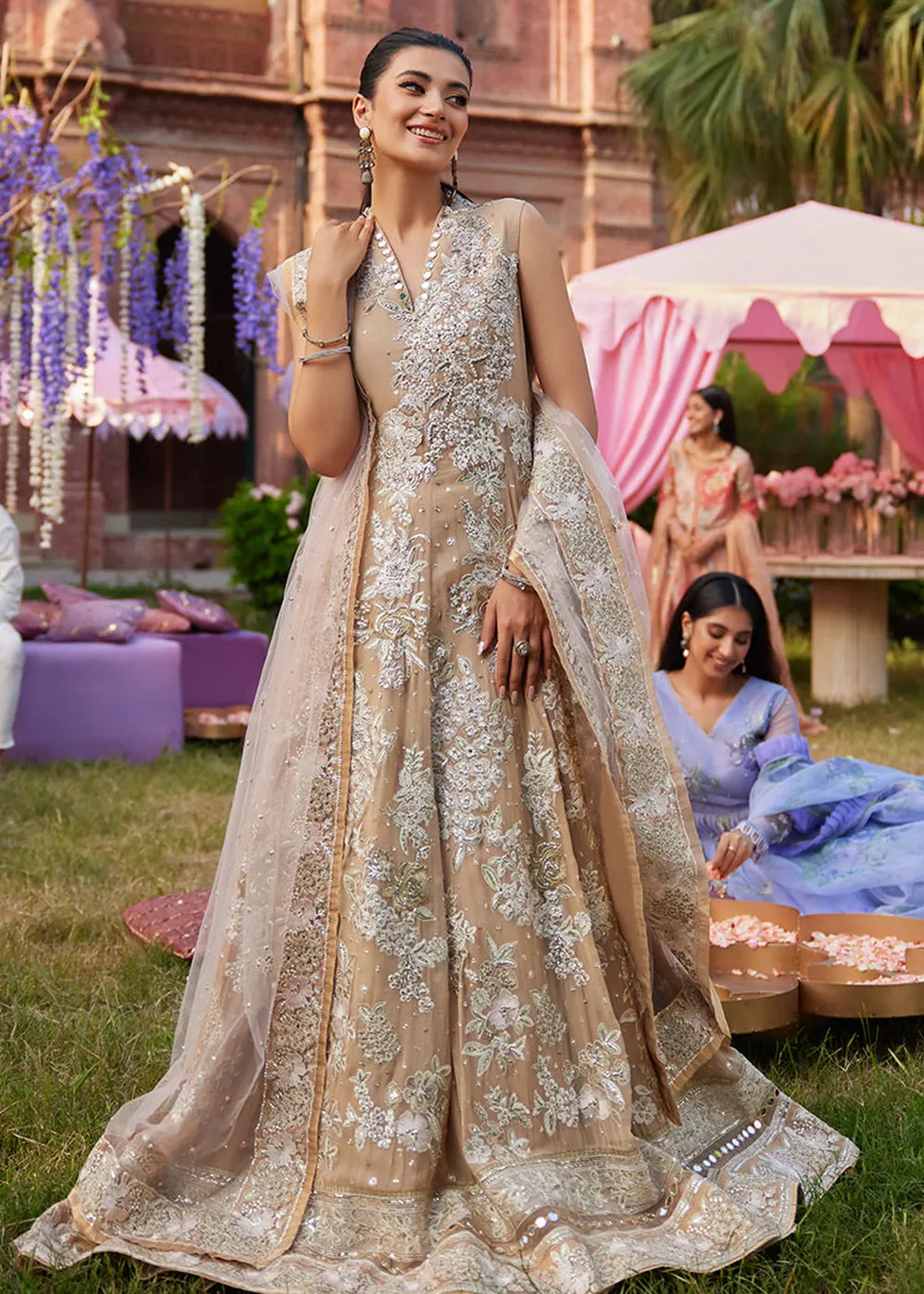 Izhar Unstitched Luxury Chiffon Collection by Mushq | MEHERBANO