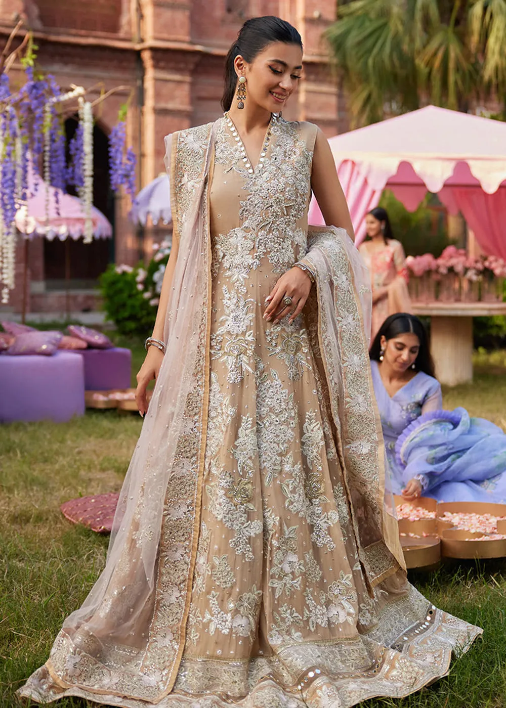 Izhar Unstitched Luxury Chiffon Collection by Mushq | MEHERBANO