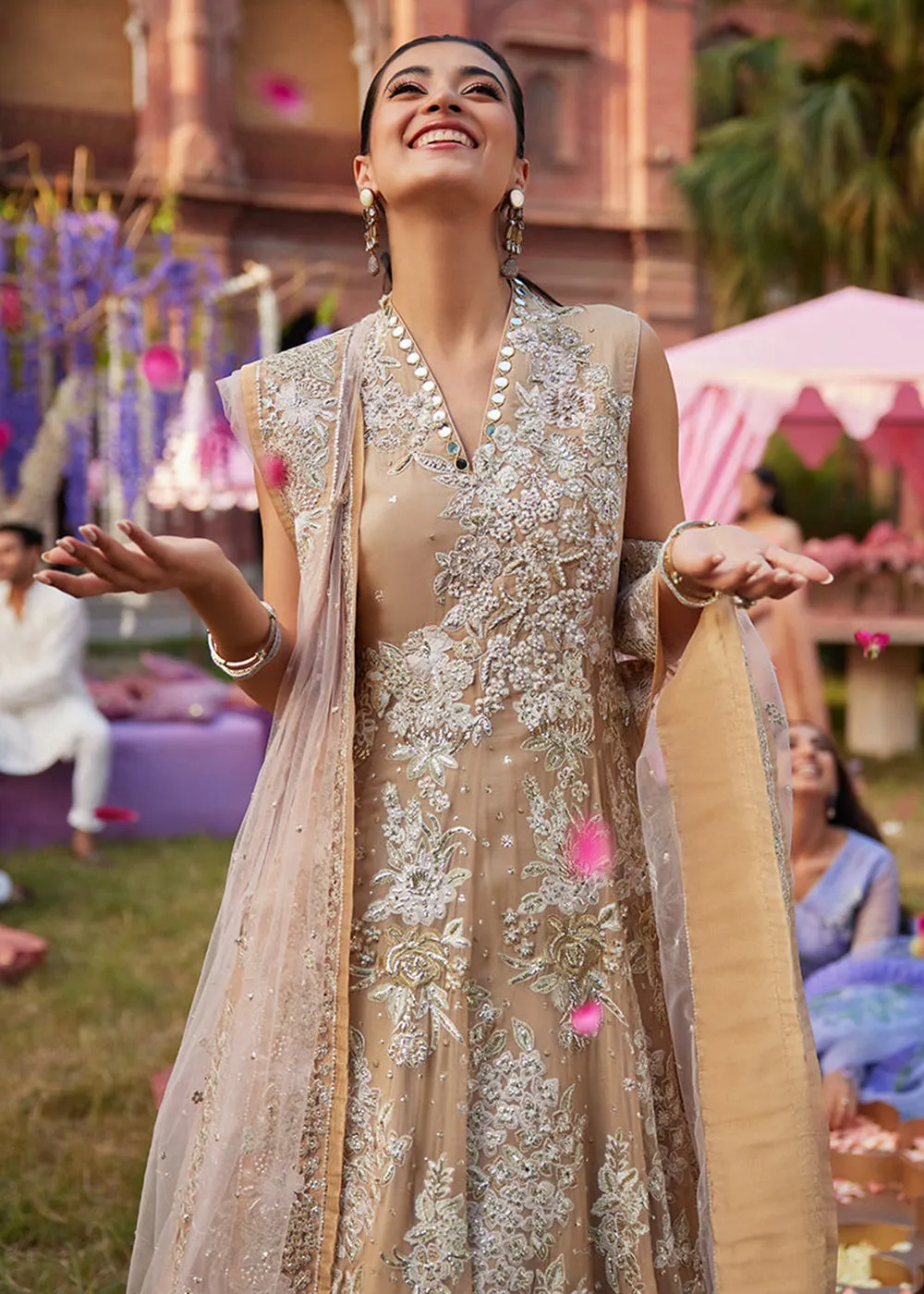 Izhar Unstitched Luxury Chiffon Collection by Mushq | MEHERBANO