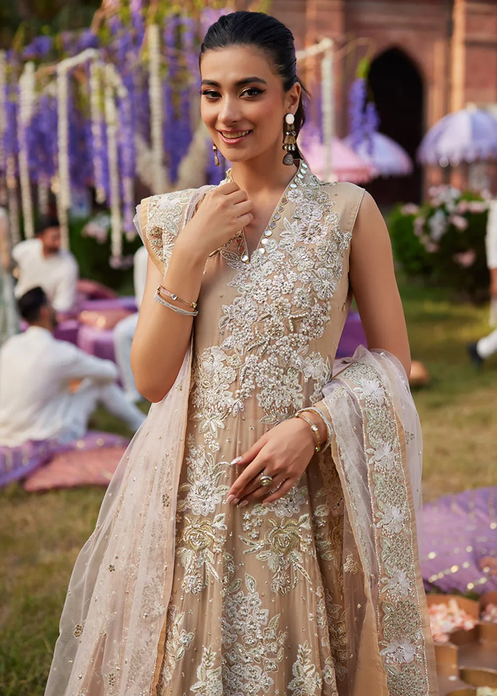 Izhar Unstitched Luxury Chiffon Collection by Mushq | MEHERBANO