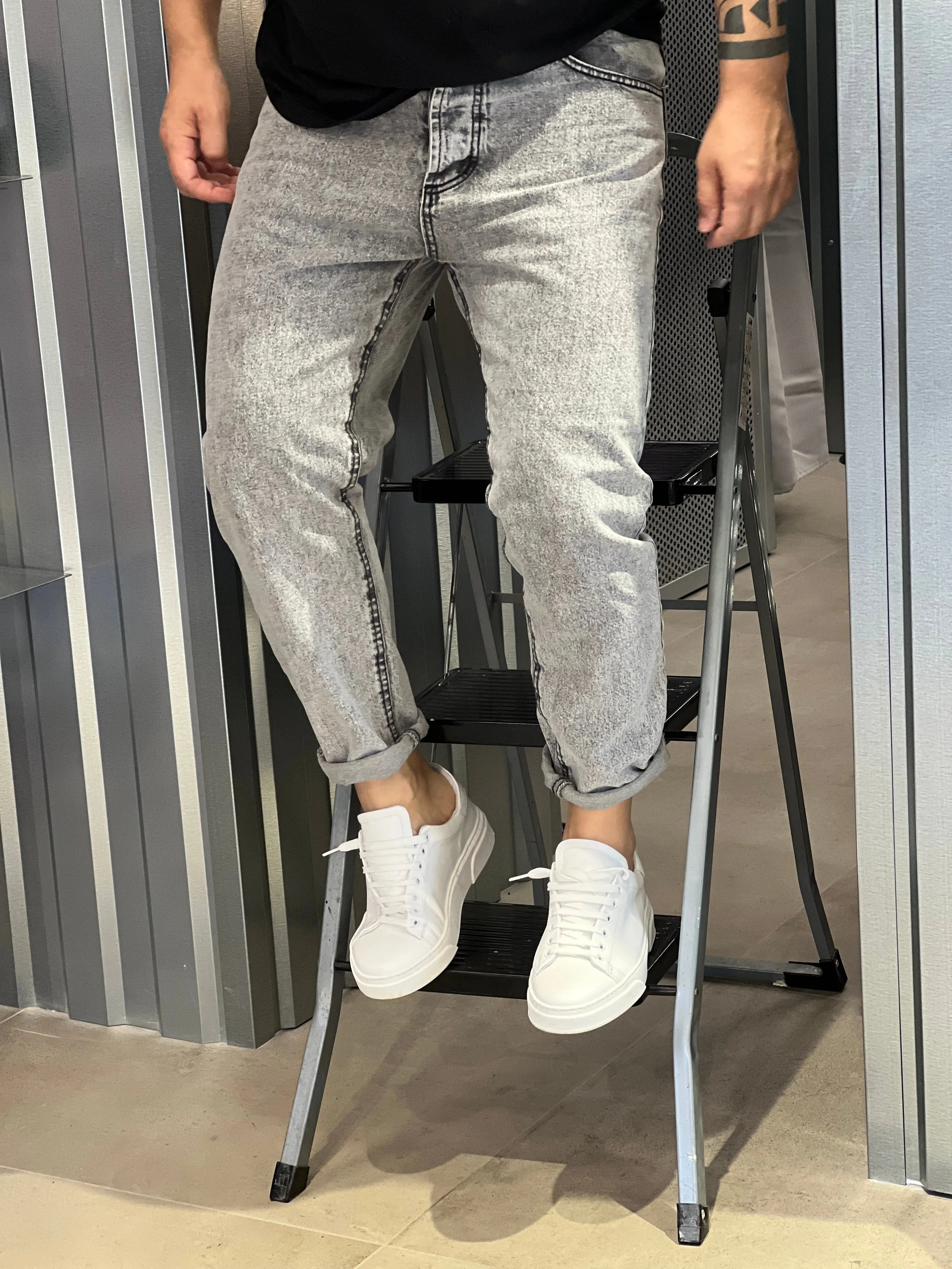 Jeans Manchester   Grigio