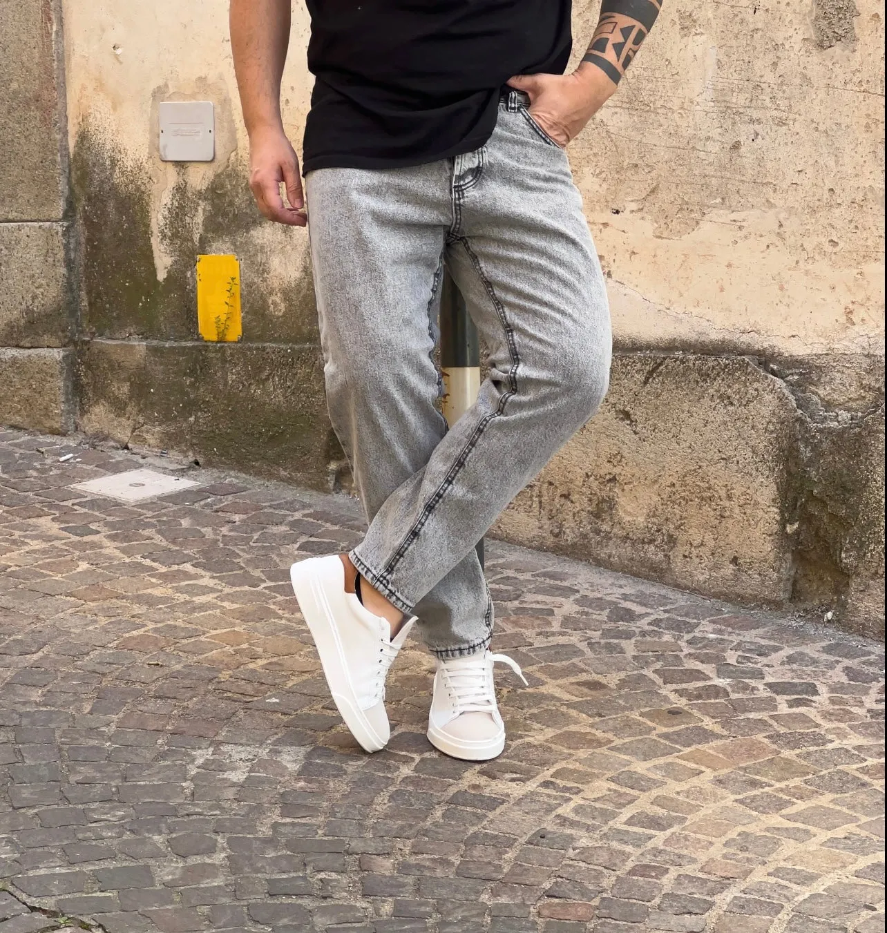 Jeans Manchester   Grigio