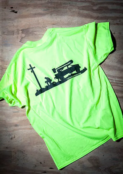 Original FLO Shirt (Safety Green, Dark Grey, Bright Orange)