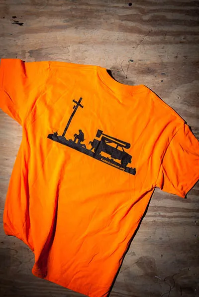 Original FLO Shirt (Safety Green, Dark Grey, Bright Orange)