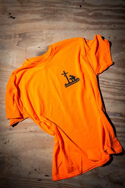 Original FLO Shirt (Safety Green, Dark Grey, Bright Orange)
