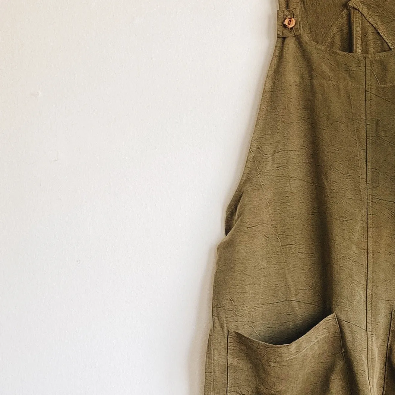 otis overalls | washed olive