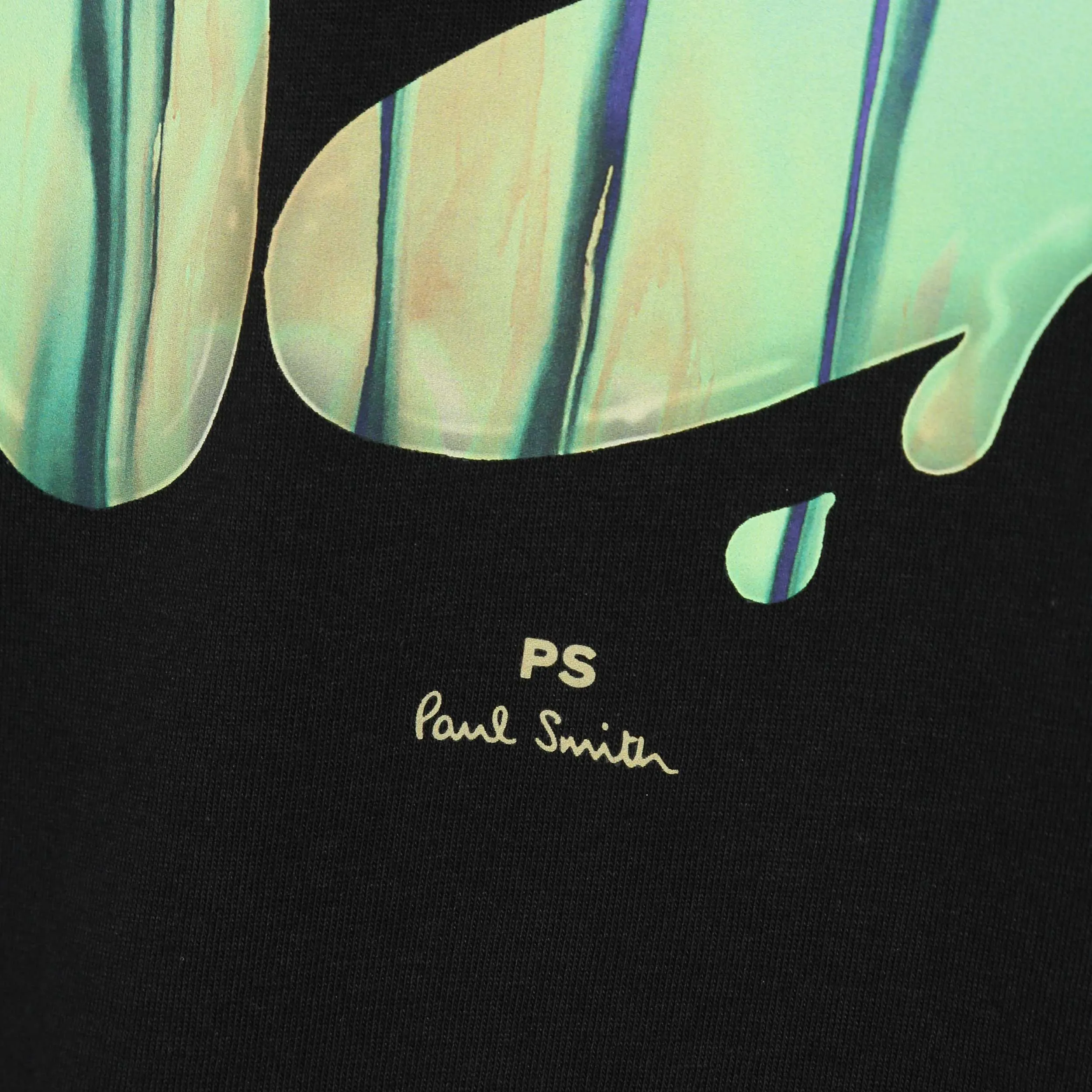 Paul Smith PS Drip T Shirt in Black
