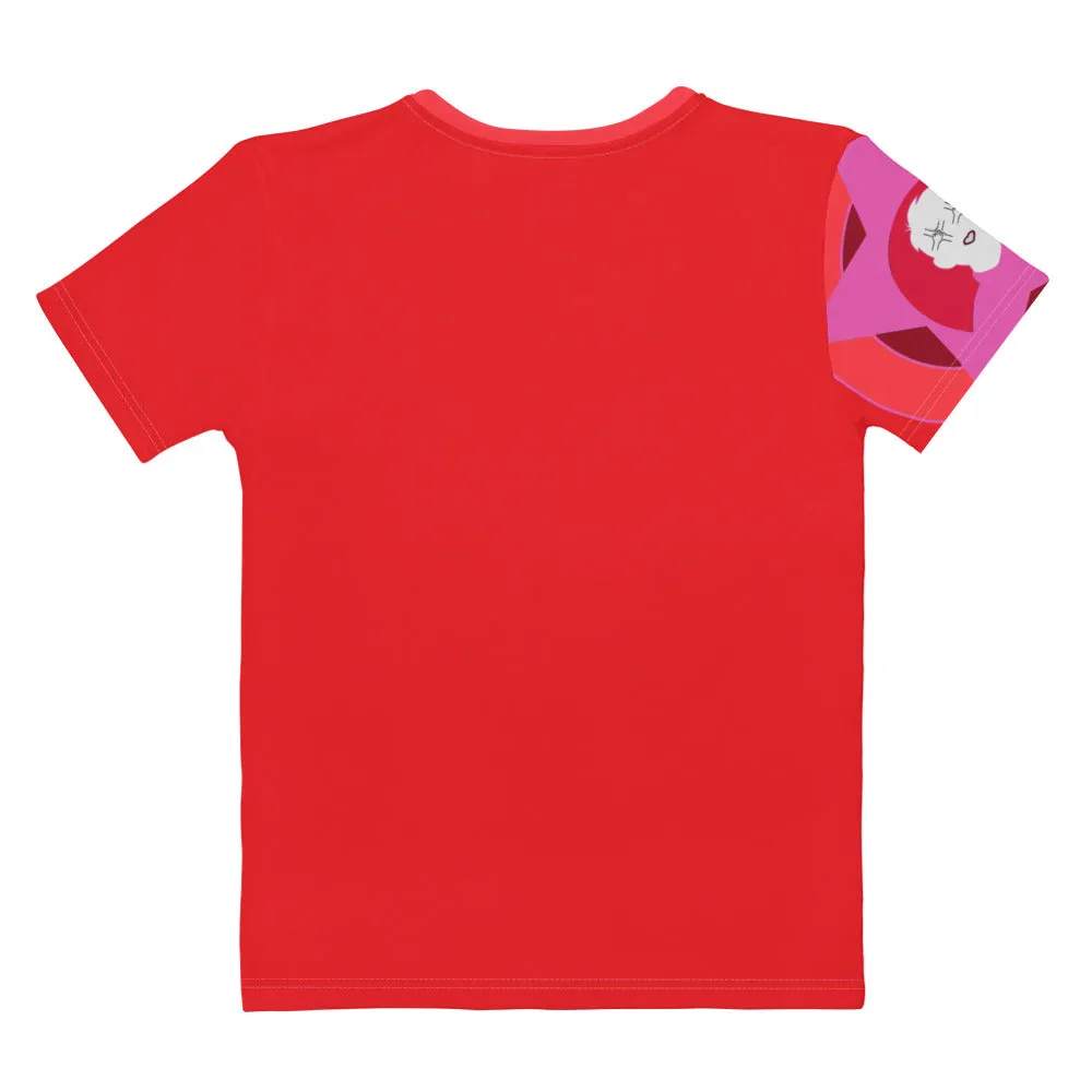 Pink boy red Women's T-shirt