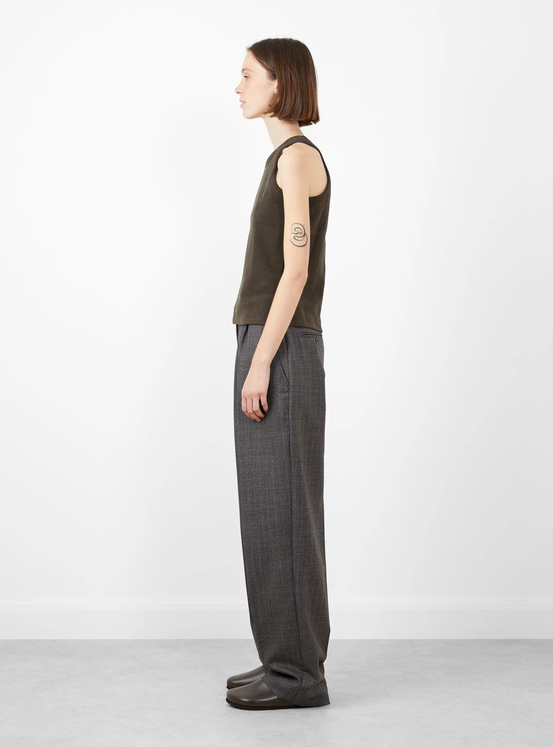 Primary Trousers Striped Vintage Grey