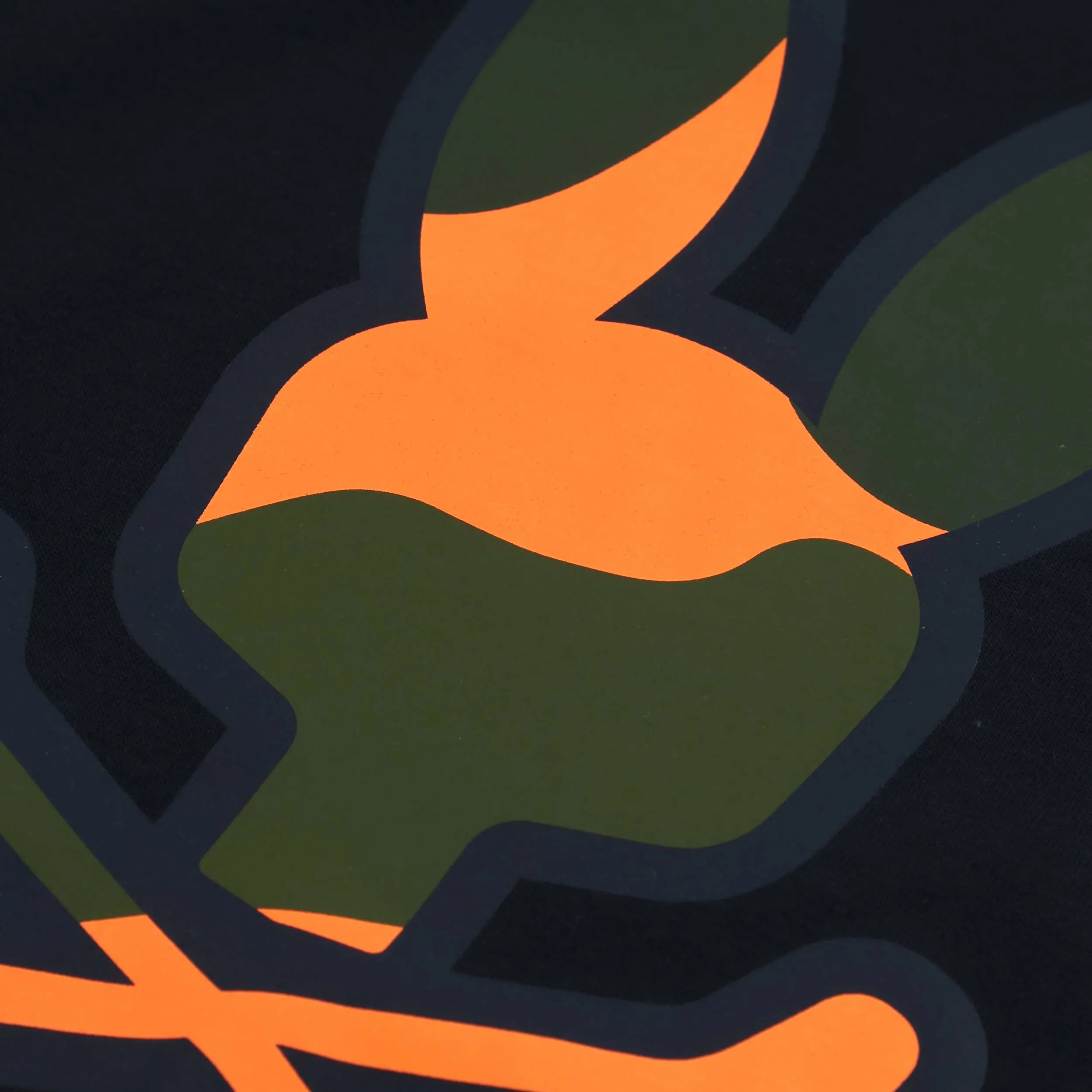 Psycho Bunny Plano Camo Print Graphic T Shirt in Navy
