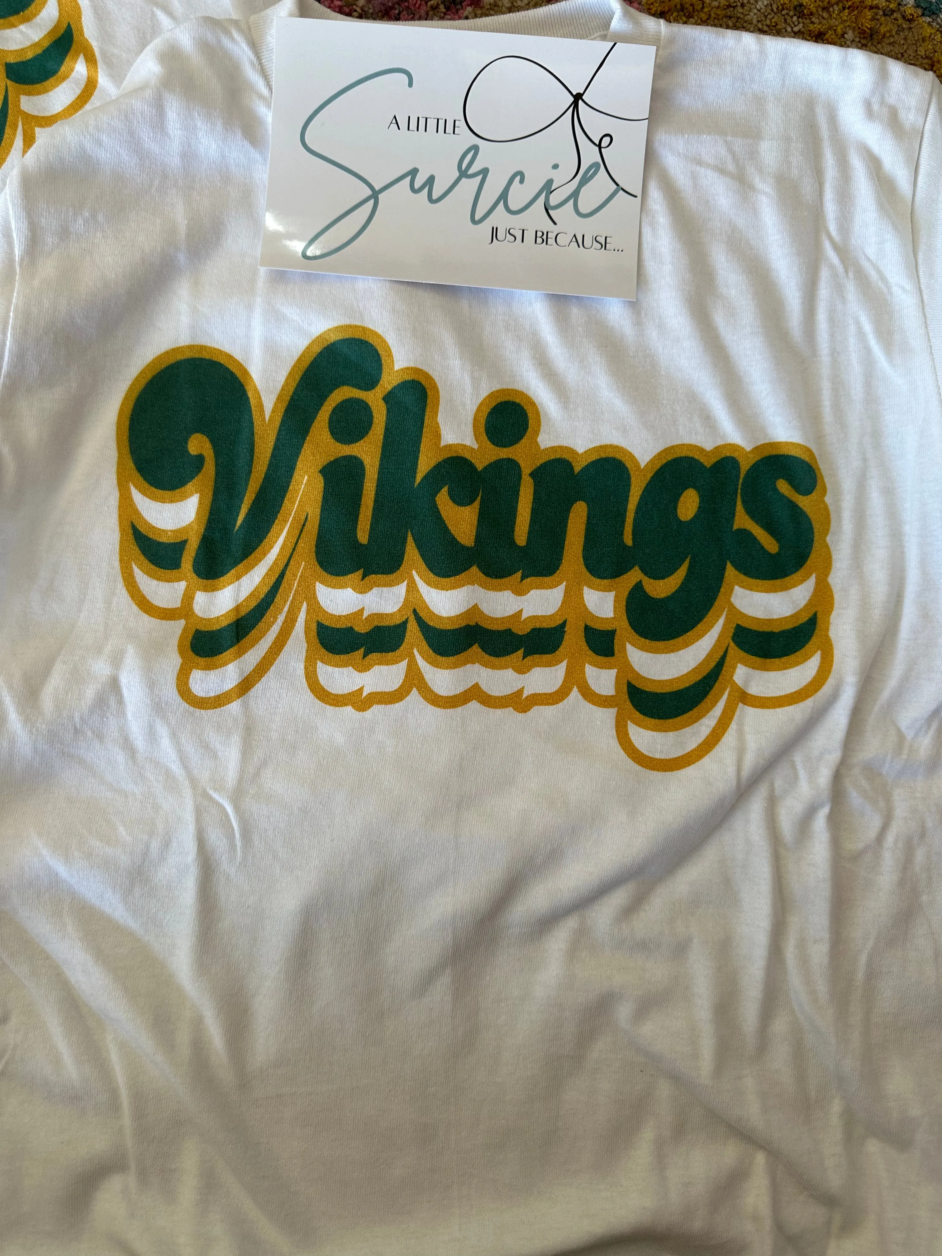 Retro Vikings GameDay Tshirts