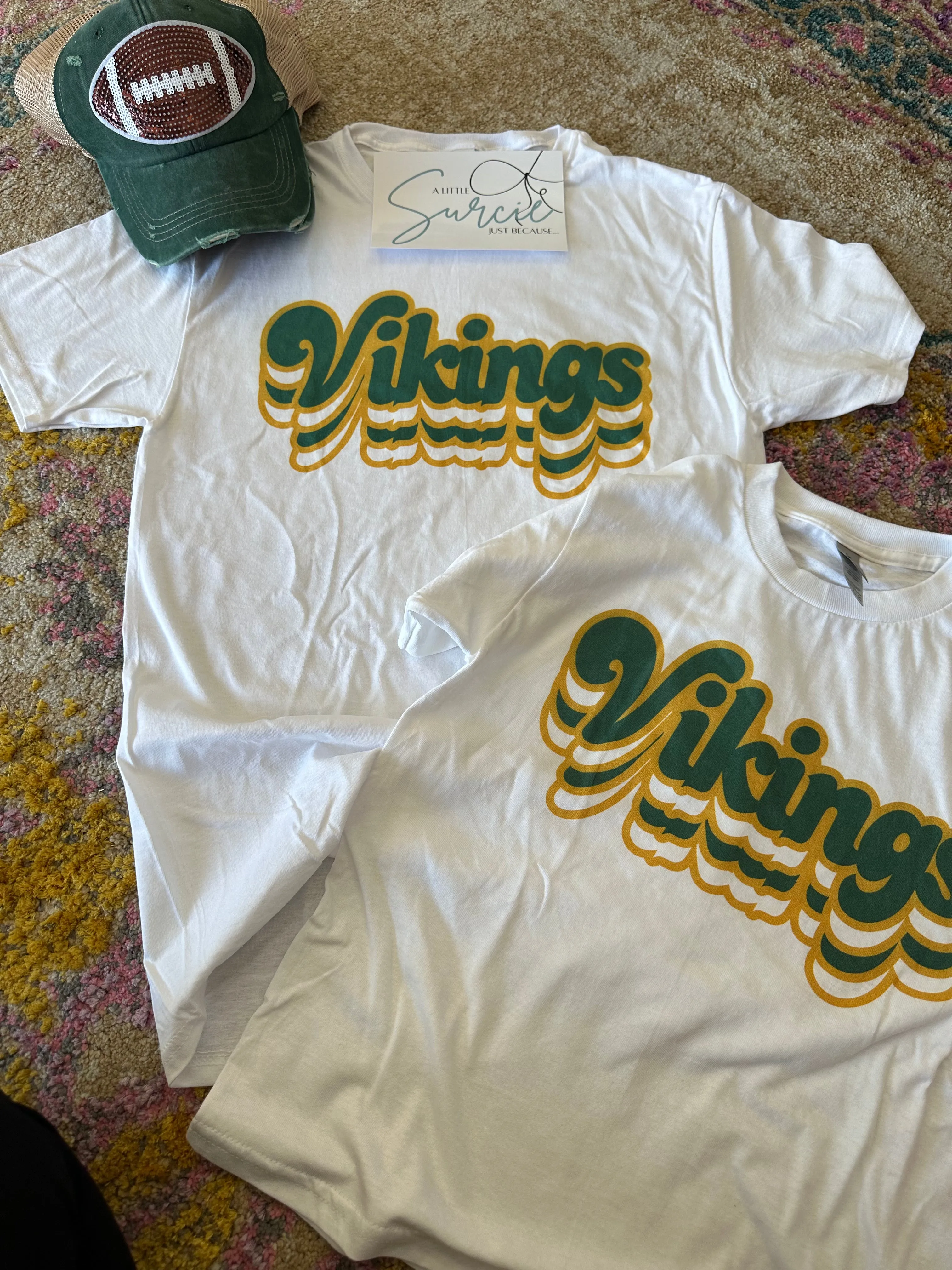 Retro Vikings GameDay Tshirts