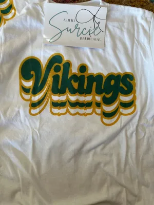 Retro Vikings GameDay Tshirts