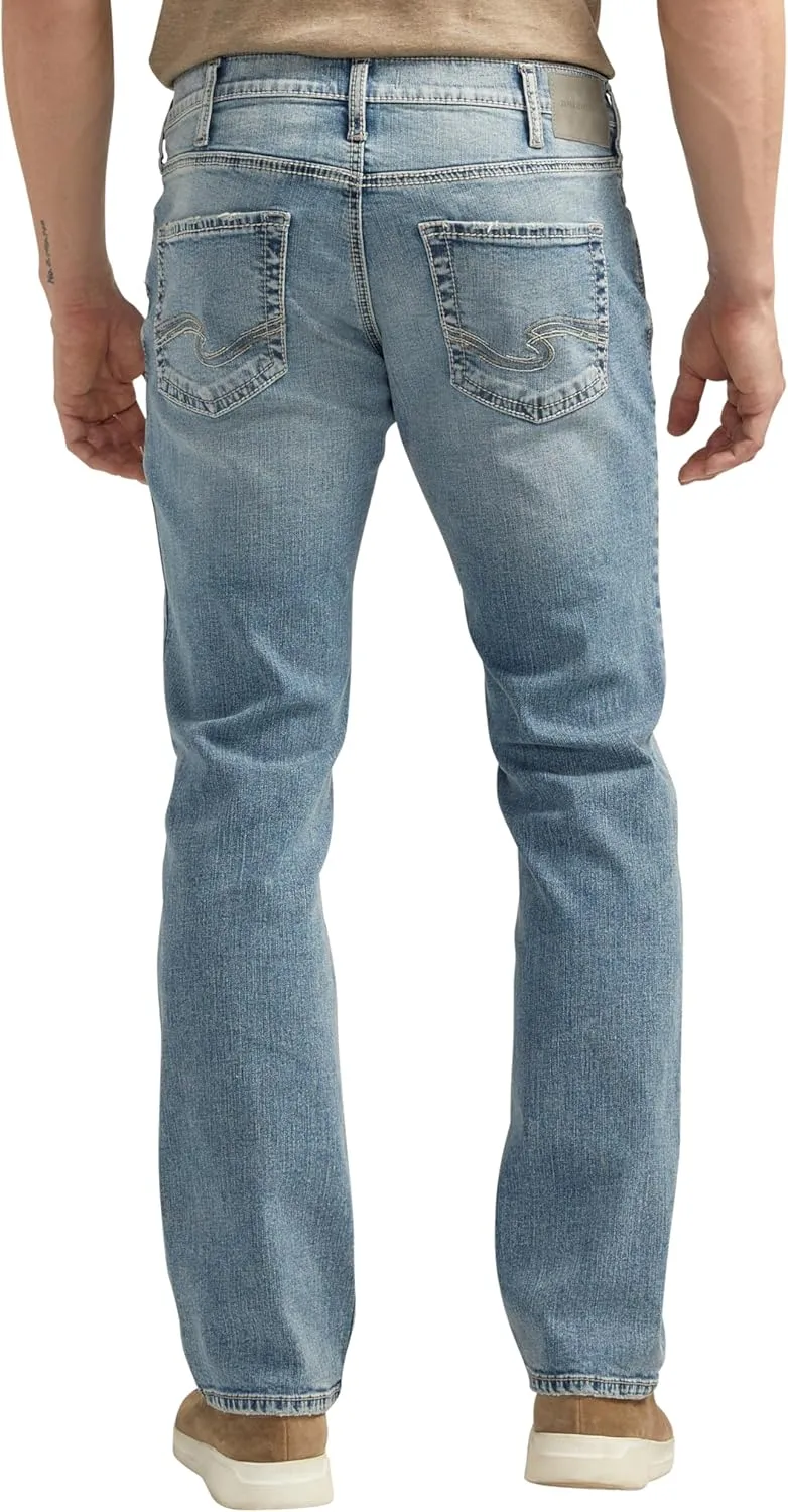 Silver Jeans Co. Men's Allan Slim Fit Straight Leg Jeans