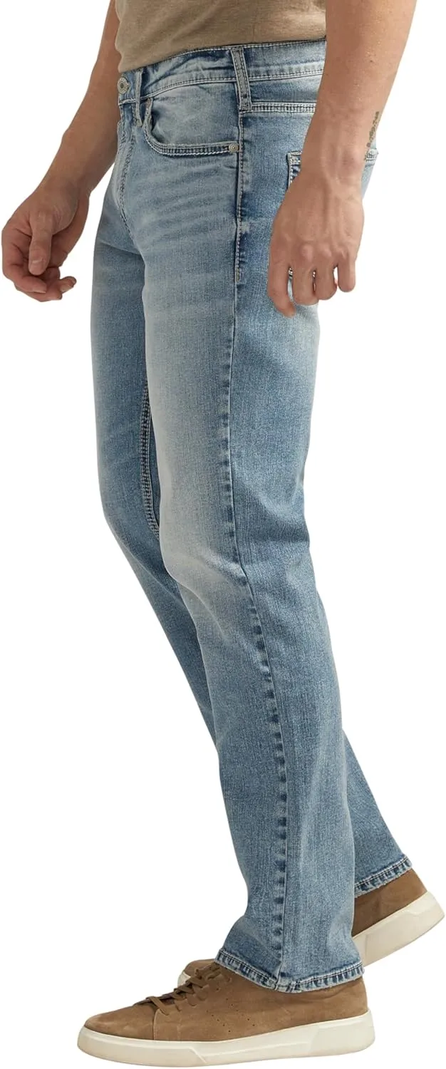 Silver Jeans Co. Men's Allan Slim Fit Straight Leg Jeans