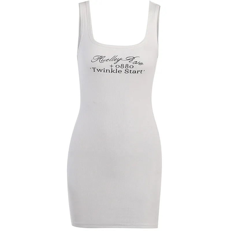 Tiana Ribbed Bodycon Mini Dress