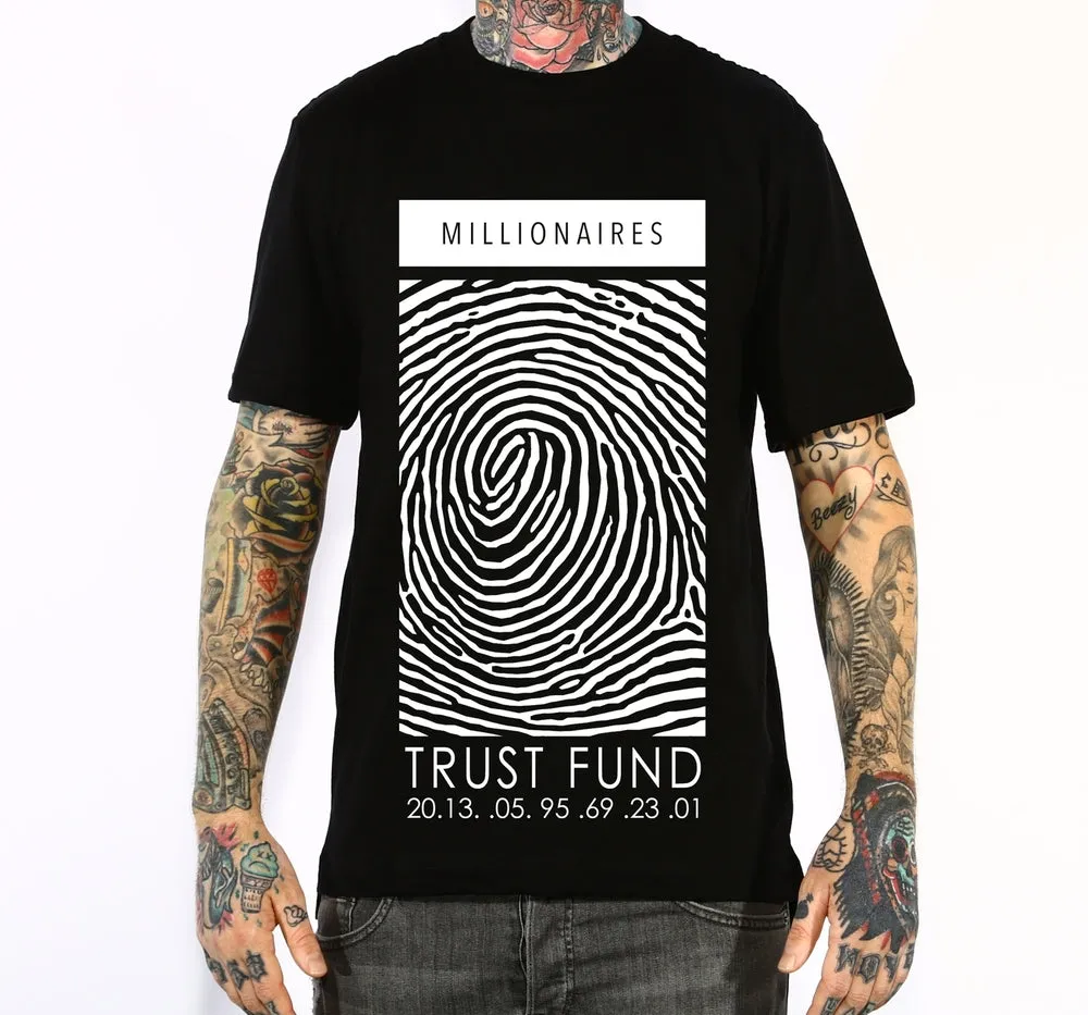 TRUST FUND MILLIONAIRE MENS TSHIRT