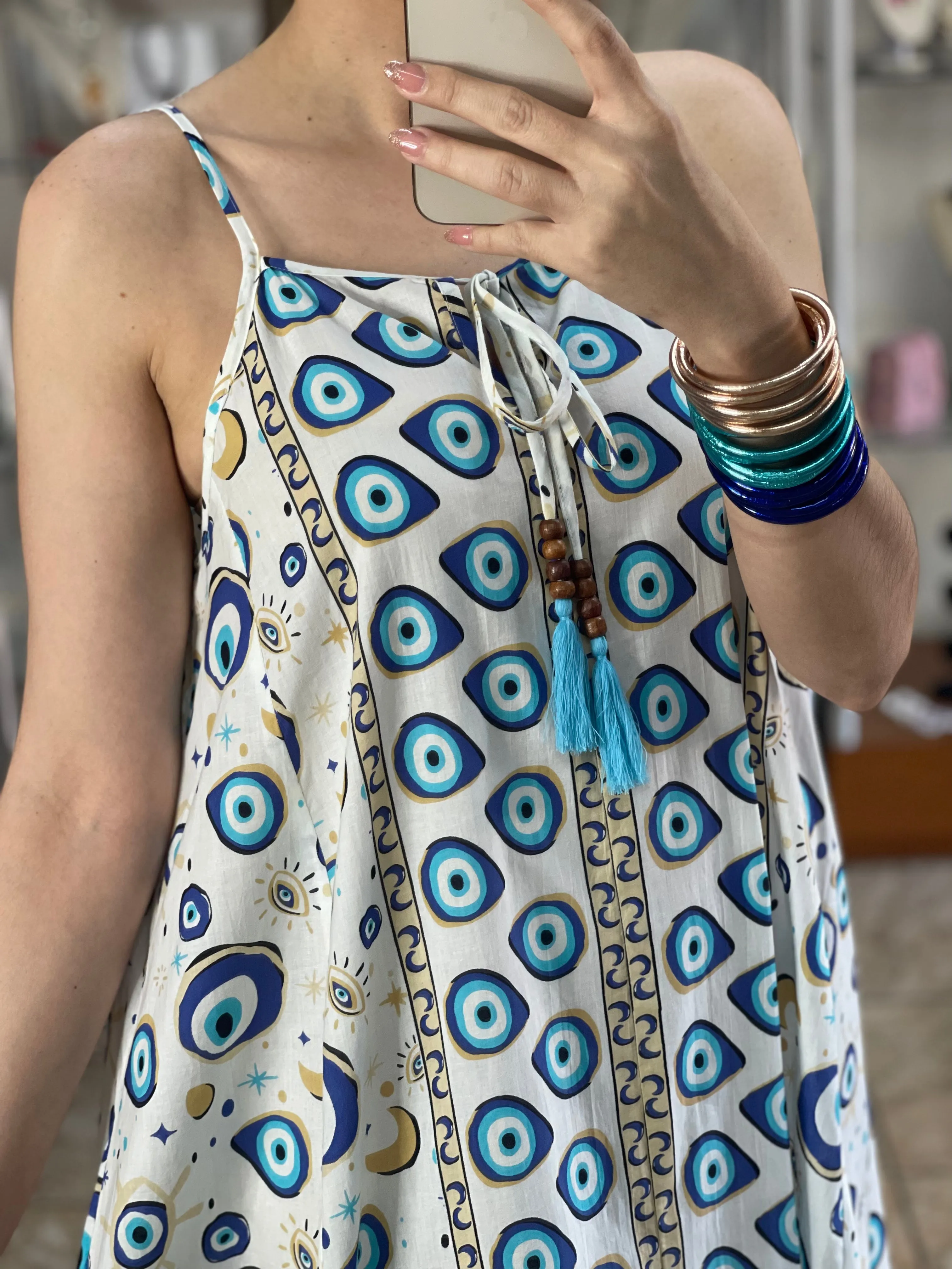 Turkish Eye Maxi Dress