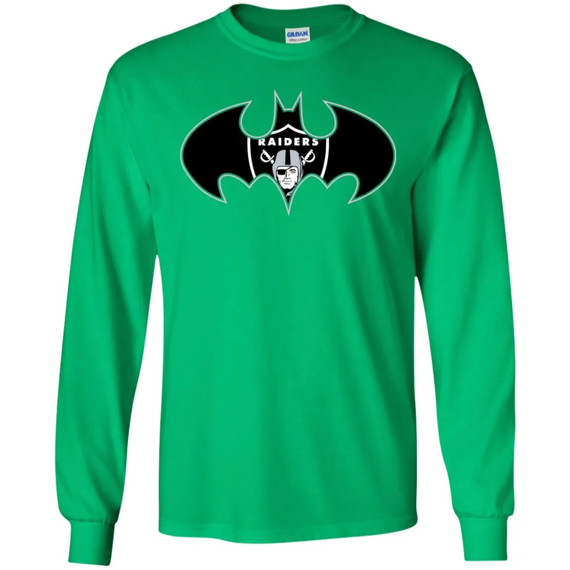 We Are The Oakland Raiders Batman Nfl Mashup Men Long Sleeve Shirt